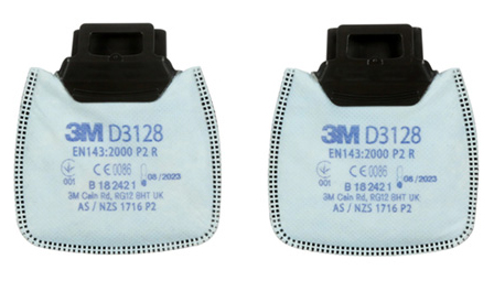 3M D3128 SECURE CLICK P2 R FILTER - 3MD3128