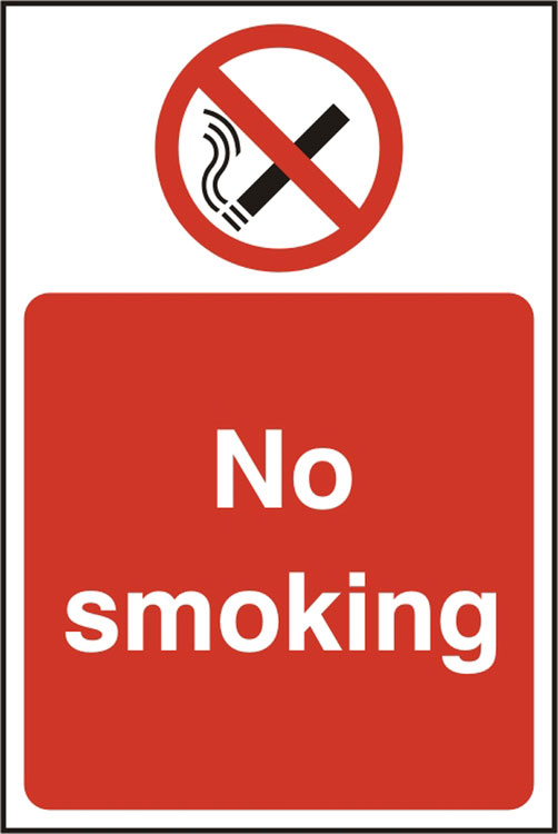 NO SMOKING SIGN - BSS11811