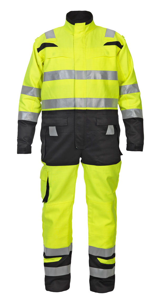 HOVE HIGH VISIBILITY TWO TONE COVERALL - HYD048471