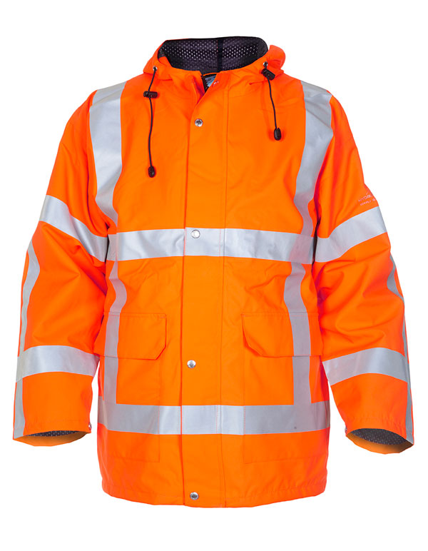 UITHOORN SNS HIGH VISIBILITY WATERPROOF PARKA - HYD072360