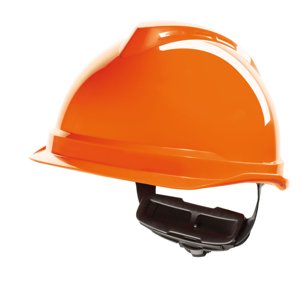 MSA V-Gard 520 Peakless Safety Helmet MSAGV9 Colour=Black 