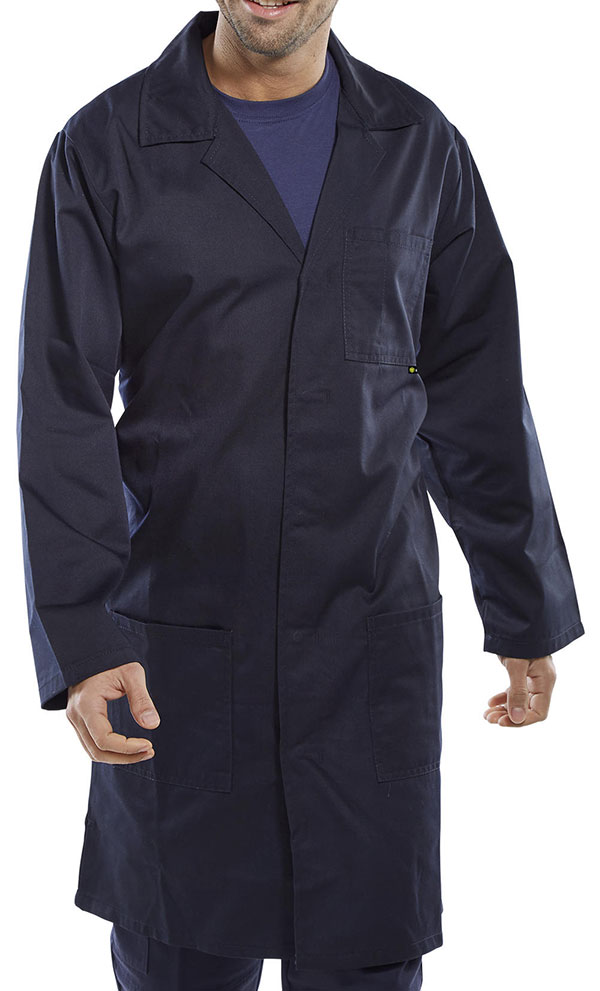 POLY COTTON WAREHOUSE COAT - PCWCN
