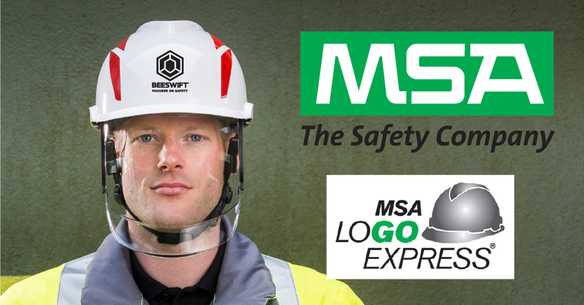 MSA Logo Express - Hard Hat Printing Service