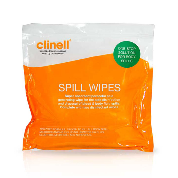 CLINELL SPILL WIPES - CM1904