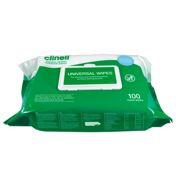 CLINELL UNIVERSAL WIPES - CM1907