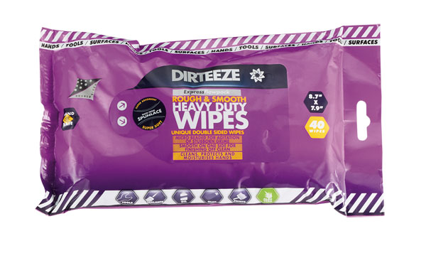 ROUGH AND SMOOTH WIPES (PACK OF 40) - DZRS40