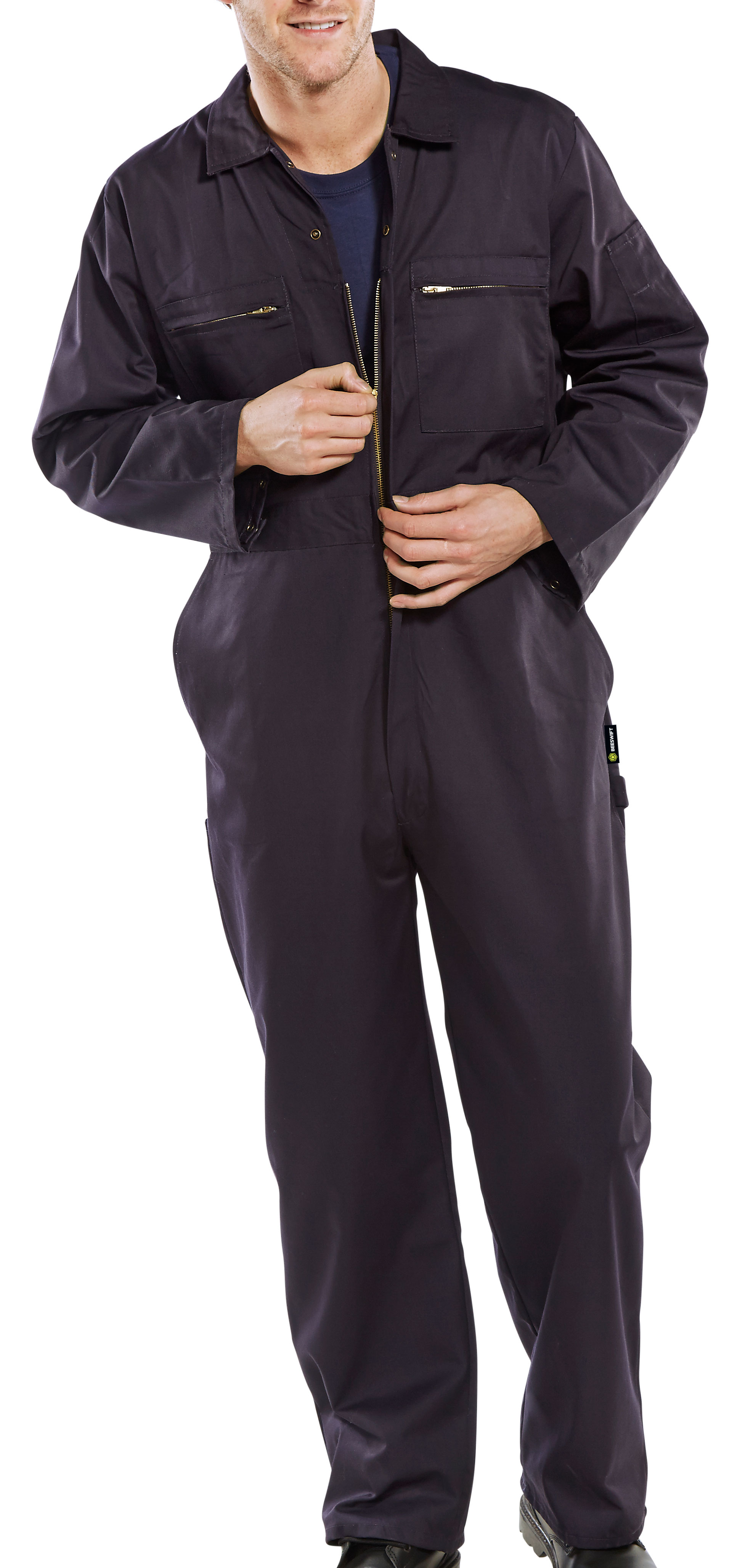 NEW Click Boilersuit Coverall Overalls Navy Blue Black Blue ALL SIZES 